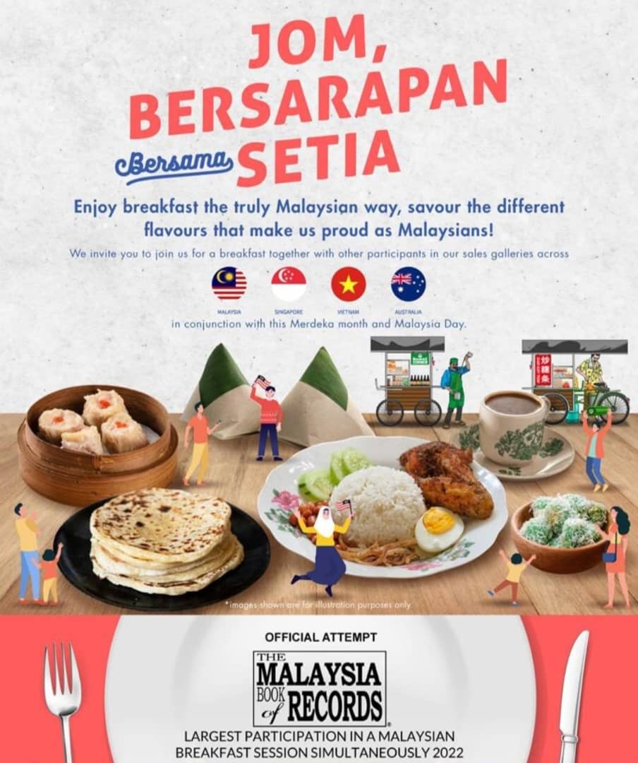 JOM BERSARAPAN BERSAMA SETIA