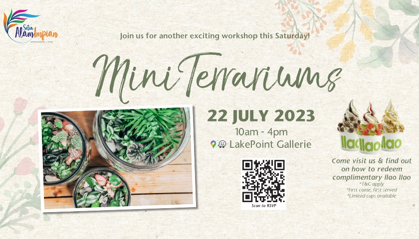 Mini Terrarium Workshop