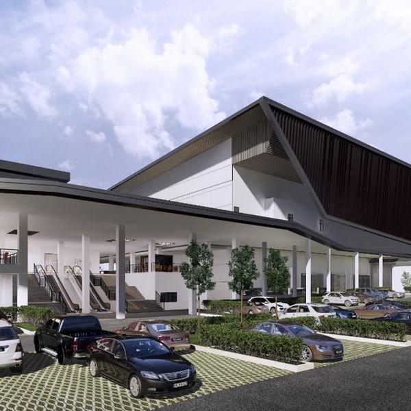 The retail centre at Setia AlamIpian