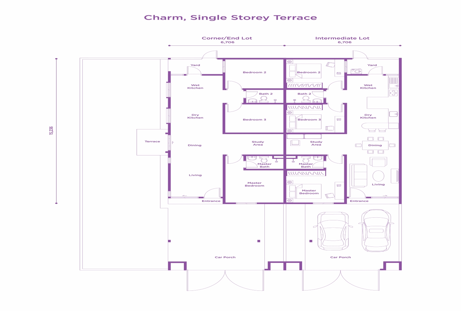 Amansara North - Charm Floor Plan